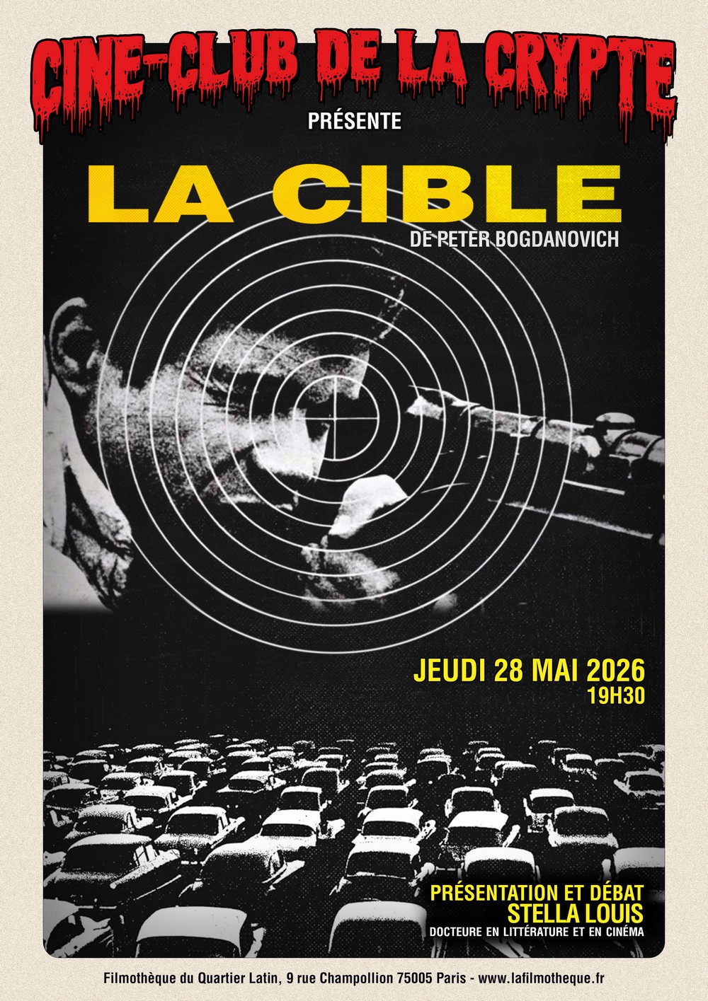 Le Ciné-Club de la Crypte revient le jeudi 28 mai